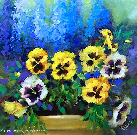 Pearly-Whites-and-Pansies-14X14-sm (576x569, 505Kb)