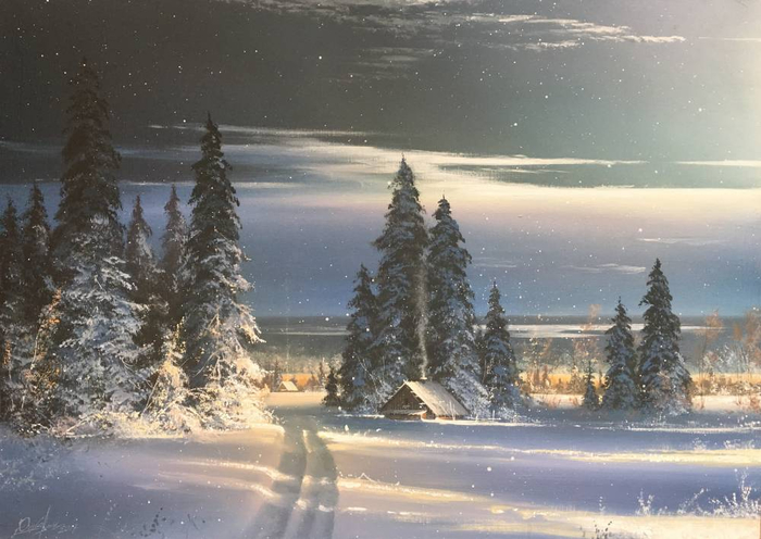 Viktor-YUshkevich.-Zima (700x496, 311Kb)