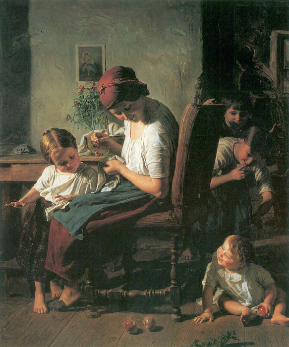 Mutter mit Kindern (583x700, 548Kb)