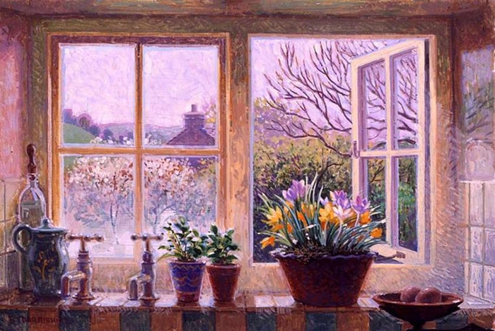 Stephen Darbishire 1940 - British Interiors and Landscape painter - Tutt'Art@ (18) (700x469, 399Kb)