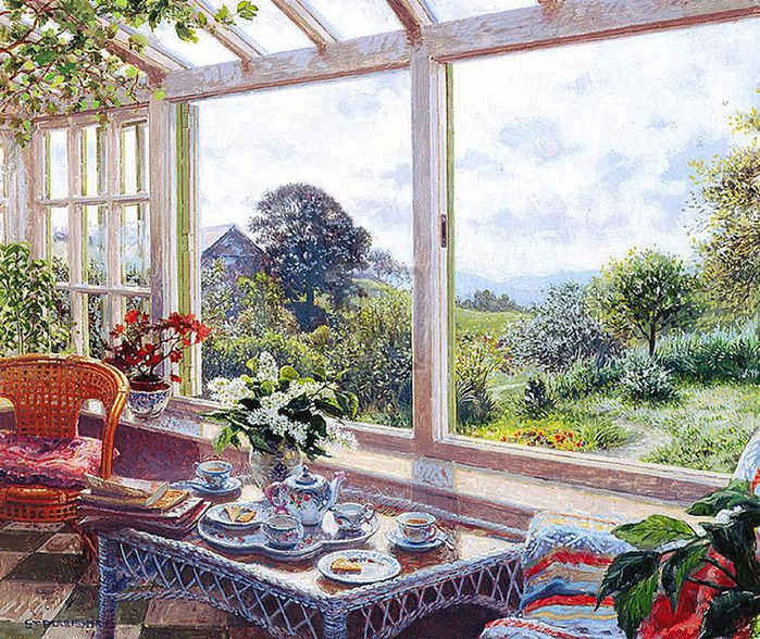 Stephen Darbishire 1940 - British Interiors and Landscape painter - Tutt'Art@ (41) (700x588, 621Kb)
