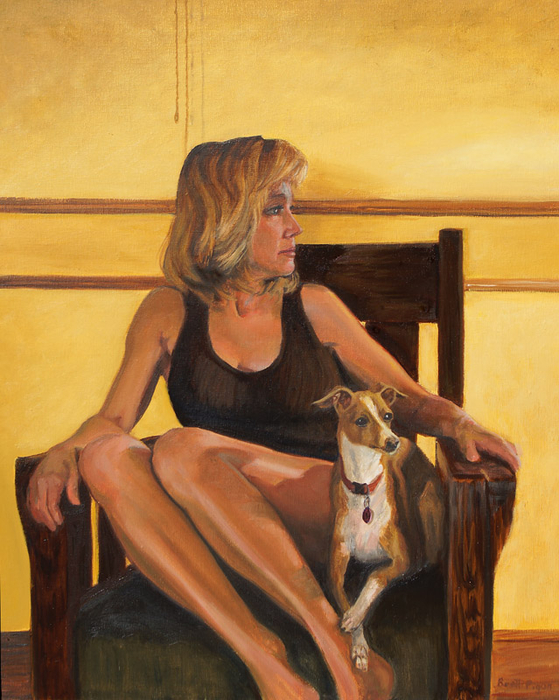 Cathy in Yellow (559x700, 437Kb)