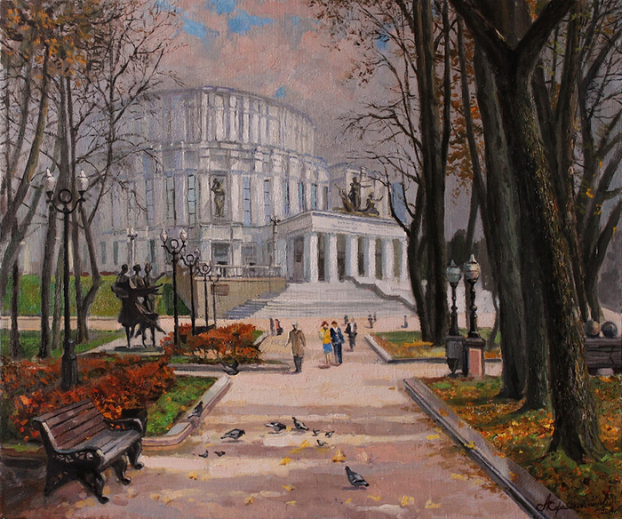 Aleksey-Korabelnikov.-Alleya-Minsokgo-Opernogo-teatra-2014 (700x584, 605Kb)