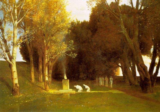 живопись Арнольда Бёклина2 (650x454, 66Kb)