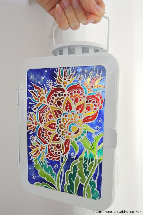 фонарь огненный цветок, художник Ольга Лялина, ShraddhaArt (18) (466x700, 231Kb)