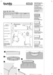  Выкройка 6310 Спорт. платье с капюшоном_pages-to-jpg-0001 (495x700, 143Kb)