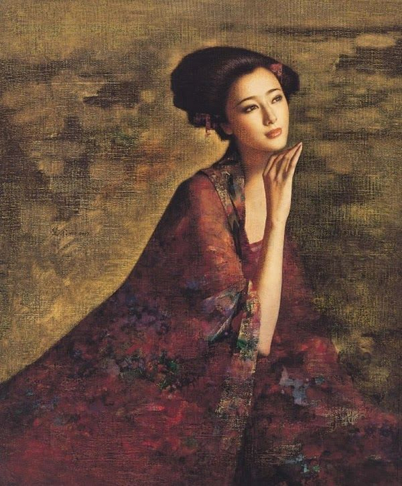 alt="Китайский художник Xie Chuyu"