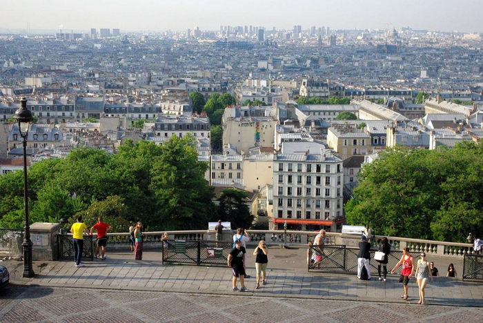 alt="Монмартр (Montmartre). Париж. Франция"