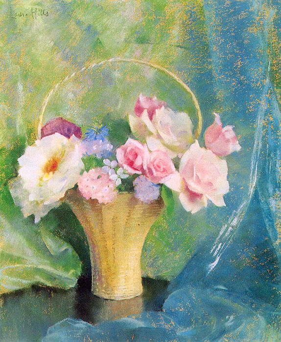 + Basket of Flowers, 1925-30, past (574x700, 431Kb)