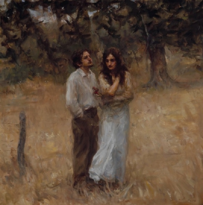 современного американского художника Рона Хикса3 (693x700, 110Kb)