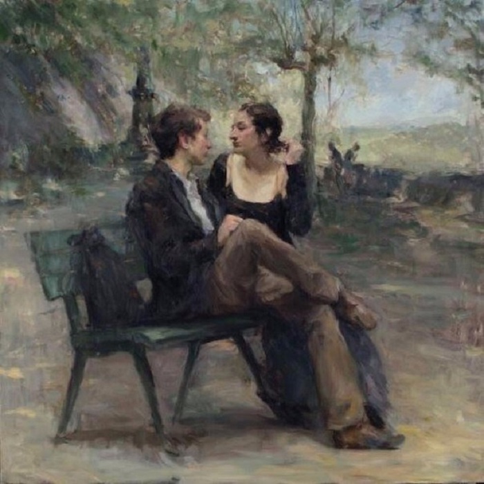 современного американского художника Рона Хикса4 (700x700, 118Kb)