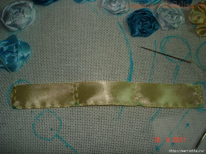 Практический урок по вышивке лентами от Ирины Лысенко (44) (700x525, 379Kb)