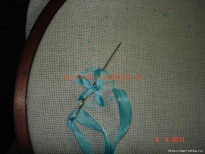 Практический урок по вышивке лентами от Ирины Лысенко (88) (700x525, 317Kb)