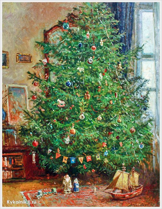Чагадаев Александр Перед Рождеством (543x700, 574Kb)