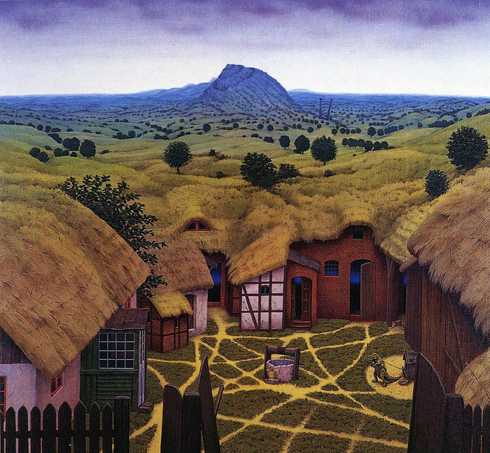 3художник Jacek Yerka (700x647, 252Kb)