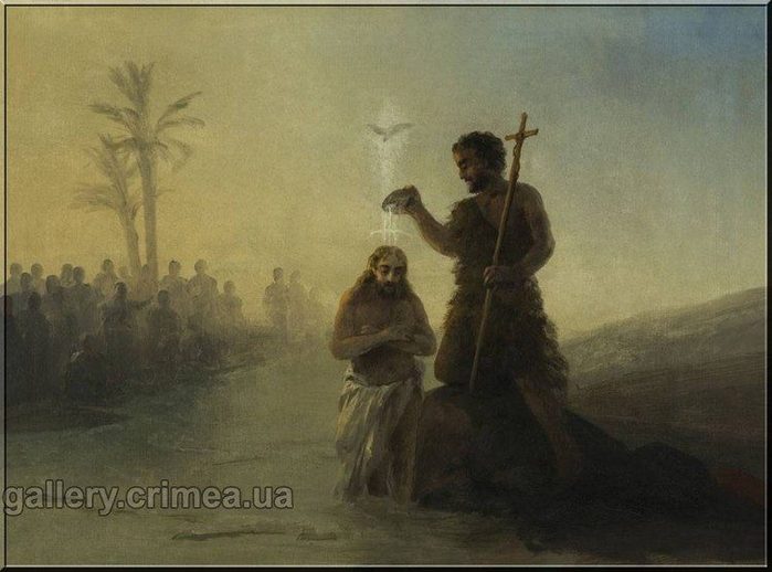 Иван Айвазовский. Крещение. 1890-е. 