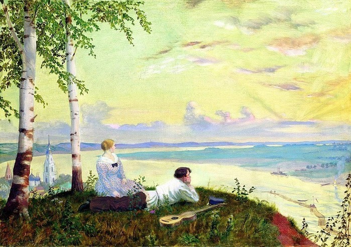 Борис Кустодиев. 1922 г. (700x492, 153Kb)