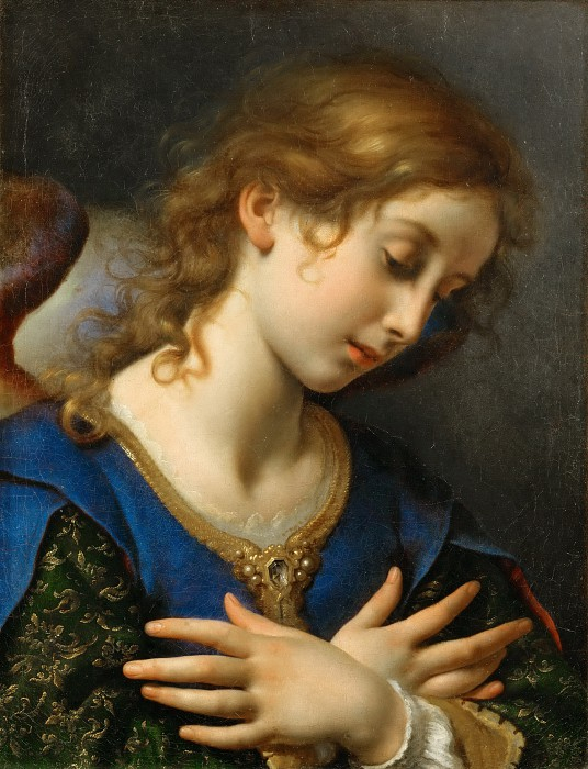 Лувр – Дольчи, Карло (Флоренция 1616-1686) -- Ангел Благовещения (536x700, 294Kb)