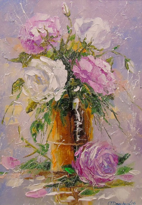 Дарчук Ольга цветы 18 (487x700, 412Kb)