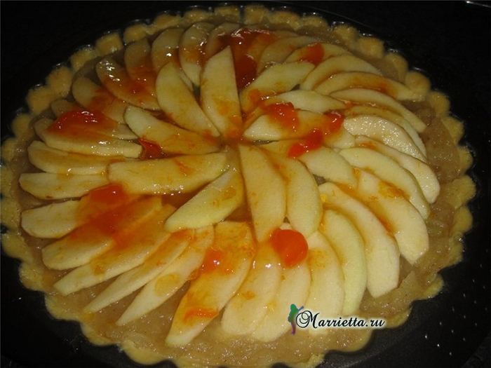 Яблочный пирог. Рецепт (1) (700x525, 333Kb)
