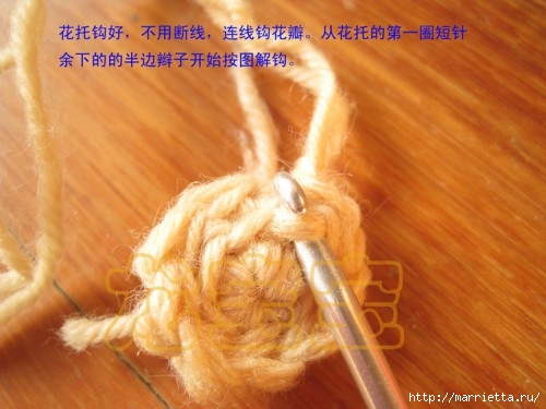 Цветочный коврик. Схемы вязания крючком и мастер-класс (10) (500x375, 116Kb)