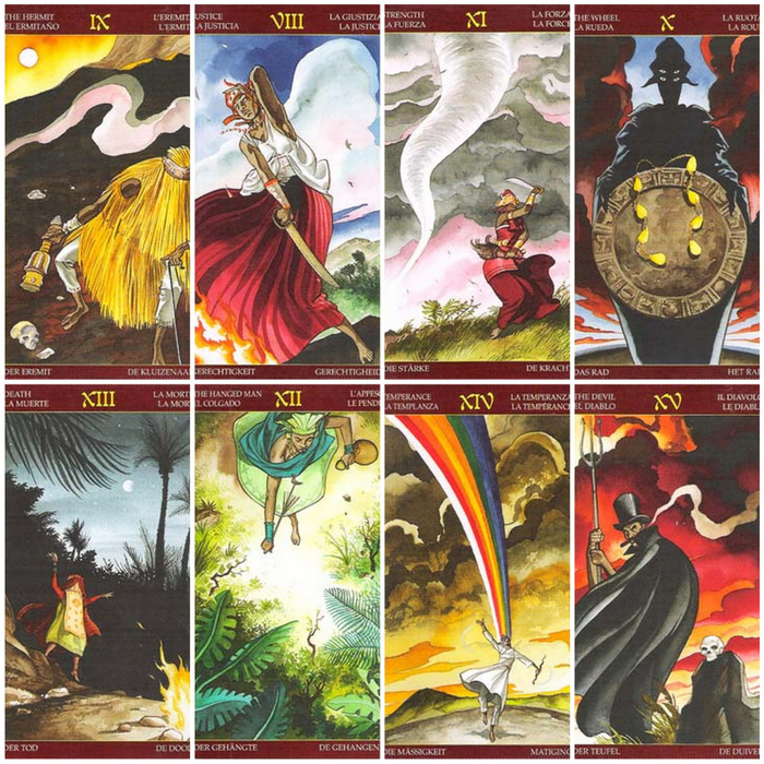 The World of Taro - Afro-Brazilian Tarot-001 (700x700, 639Kb)