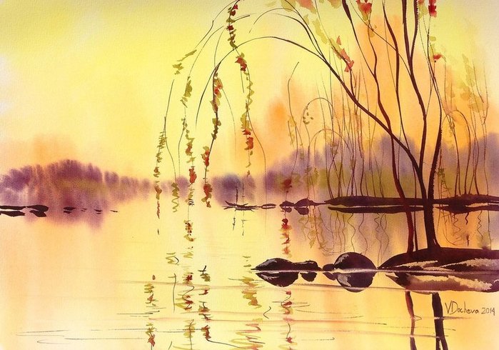 Болгарская художница Veneta Docheva4 (700x490, 79Kb)