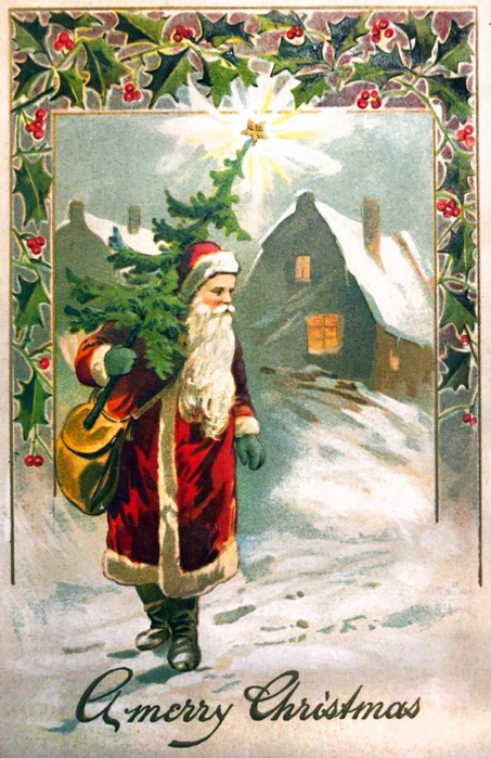 Antique-Christmas-card-with-St-Nick-Father-Christmas-750x1158 (453x700, 418Kb)