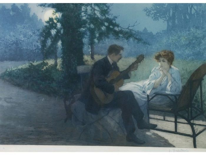 Художник Lionello Balestrieri5 (700x525, 50Kb)