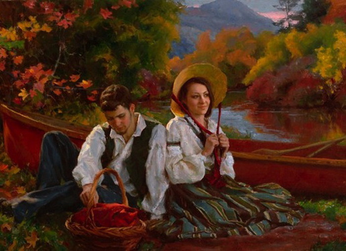 дв Майкл Малм живопись (700x507, 103Kb)