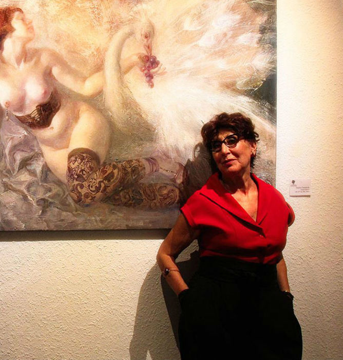 Провокативная эротика испанской художницы Эмилии Кастанеды Мартинес