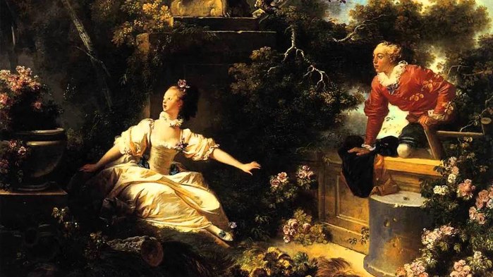 2Художник Жан Оноре Фрагонар двое (700x393, 82Kb)