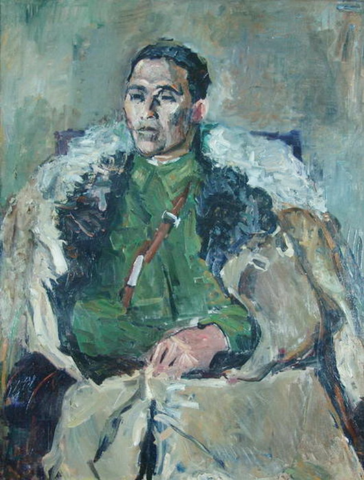 1943 Портрет А.И.Жачева. Х, м. 107,5х81 см. СОВКОМ 2005 (531x700, 139Kb)