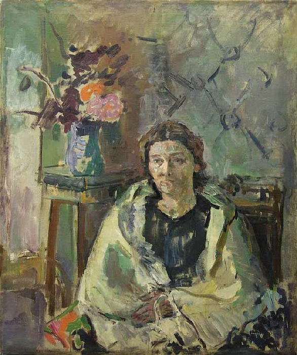 1941 Портрет Рыбаковой В.С. Х, м. 107х89,5 см. СОВКОМ 2008 (586x700, 163Kb)