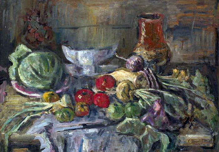 1944 Натюрморт с овощами (700x486, 147Kb)