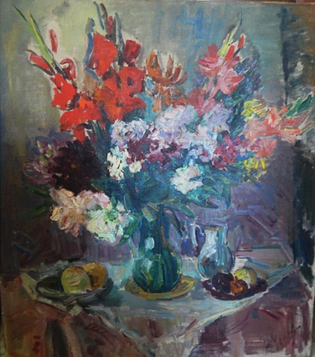 1947 Букет. Х. М. 100 х 90 см. Сочинский ХМ им. Жилинского (616x700, 138Kb)