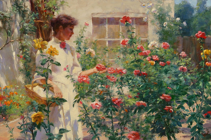 gregory_frank_harris_g1101_among_the_roses_wm (700x464, 485Kb)