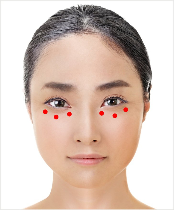 Японская техника для омоложения зоны вокруг глаз.5 (581x700, 221Kb)