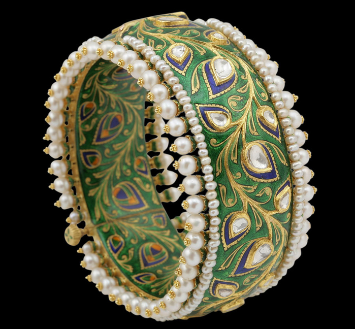 Sunita-Green-Enamel-Bangle (700x648, 415Kb)