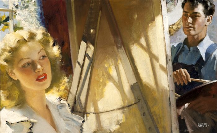 Уильям Эндрю Лумис 1892-1959 художник двое3 (700x428, 53Kb)