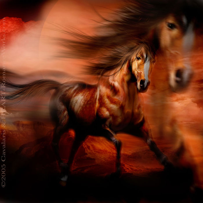 Лошади от Carol Cavalaris (9) (700x700, 210Kb)
