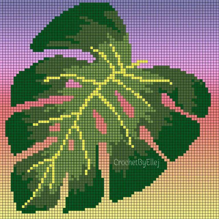 Monstera Bag(04a (700x700, 649Kb)