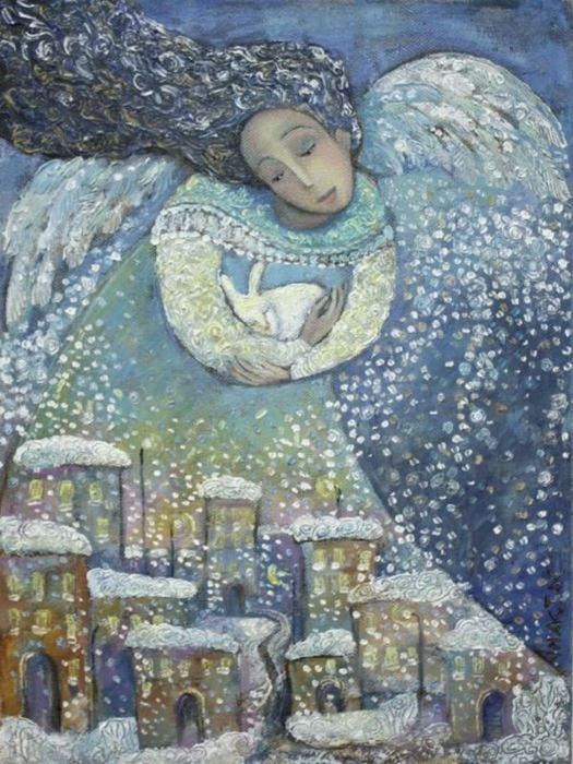 20f22f23722ca0f2497d42a6968337fb--folk-art-zima (525x700, 401Kb)