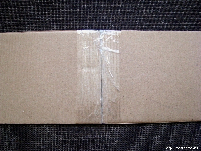 Кашпо для комнатных цветов из картонной коробки и упаковочной бумаги (5) (700x525, 335Kb)