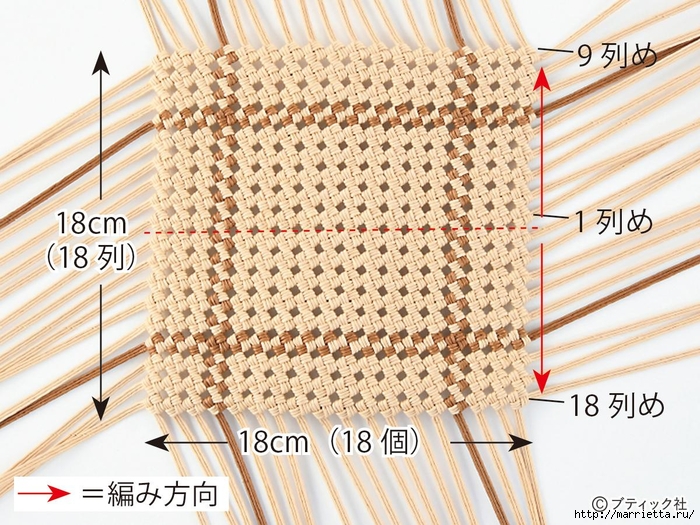 Плетение корзинки из проволоки в бумажной оплетке (11) (700x525, 364Kb)