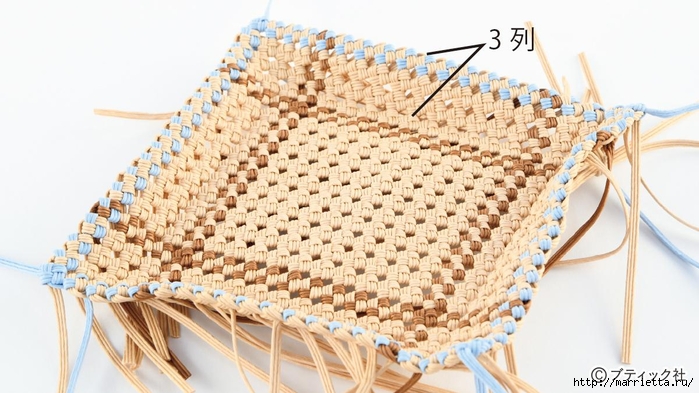 Плетение корзинки из проволоки в бумажной оплетке (30) (700x393, 224Kb)