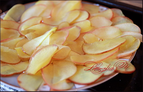Букет роз из яблок - рецепт пирожного (6) (500x322, 199Kb)