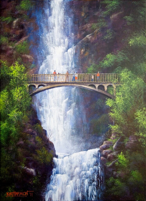 Multnomah Falls (509x700, 448Kb)