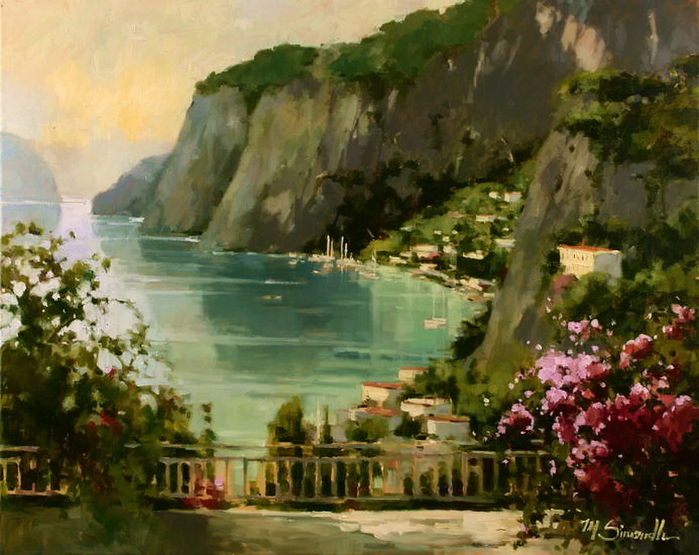 Capri 2, oil on canvas (700x555, 446Kb)