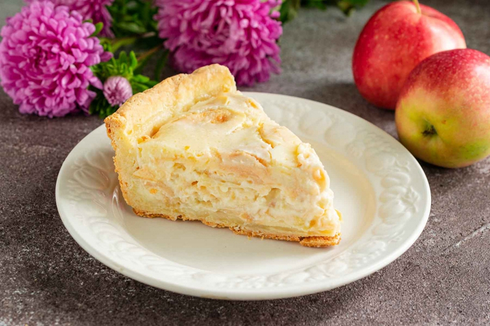 яблочный пирог Пломбир сладкий и ароматный 10 (700x466, 337Kb)